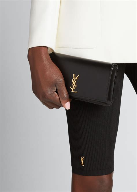 ysl monogram phone holder with strap|YSL monogram handbags.